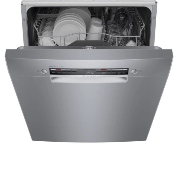 Bosch 300 Series 24″ Stainless Steel Built in Dishwasher-SGE53B55UC