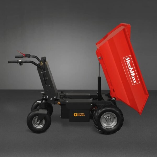 1100 lb Capacity 48V Electric Hydraulic Dump Cart with 1000W Motor – Model EH50