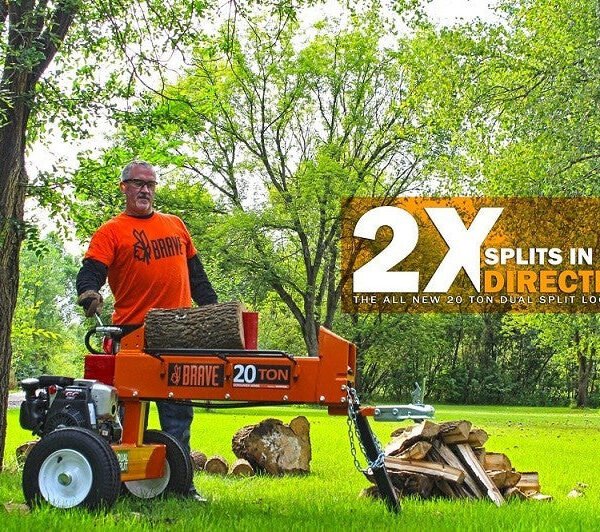 20 Ton Brave Two Way Log Splitter (PCLS2013GC)