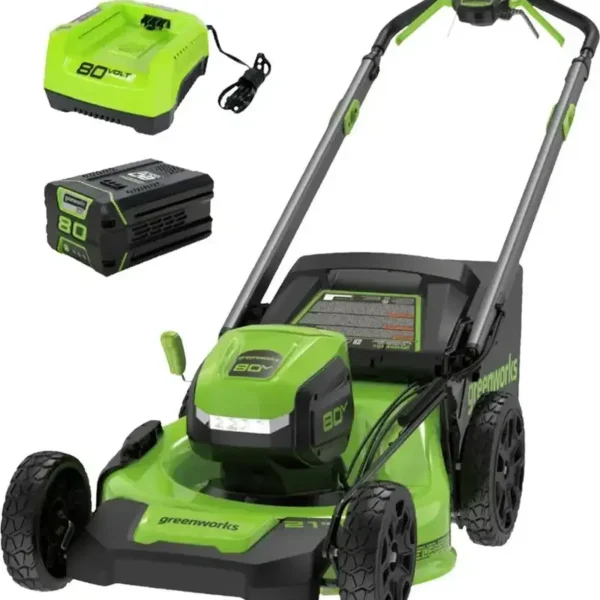 Greenworks 80V 21-Inch Self-Propelled Lawn Mower
