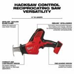 MILWAUKEE Cordless Tool Combination Kit: 4 Tools, 18 V DC Volt, Battery Included, M18™, M18™, 2PYZ8