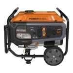 Generac GP Series GP3600 Gasoline-Powered Portable Generator with Recoil Pull Start 7721 – 3,600/4,500W, 120V