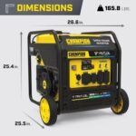 Champion 201176 9000W Tri-Fuel Open Frame Inverter Generator