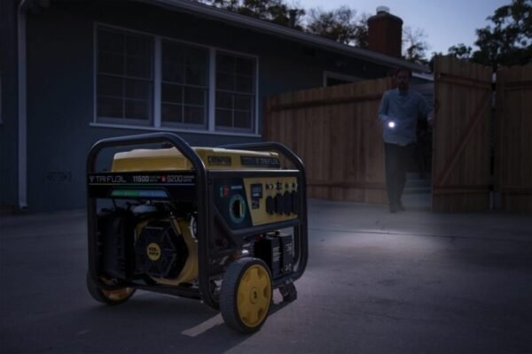 Champion 11,500/9,200-Watt Tri-Fuel Home Backup Portable Generator