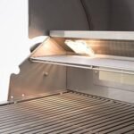 Blaze 32 Inch 4-Burner LTE Gas Grill with Rear Burner and Built-in Lighting System