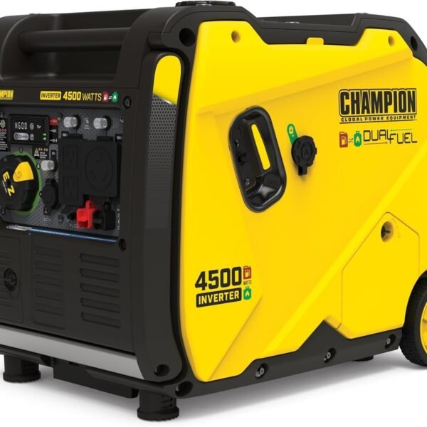 Champion 4,500-Watt Portable Dual Fuel Inverter Generator 200991