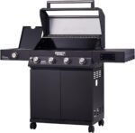 Monument Grills Denali 425 Black Smart Tech Propane Gas Grill