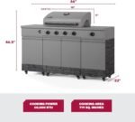 TYTUS Fresno Series 5 Burner Grill TDT-021