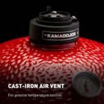 Kamado Joe Big Joe I 24 in. Blaze Red Ceramic Charcoal Grill