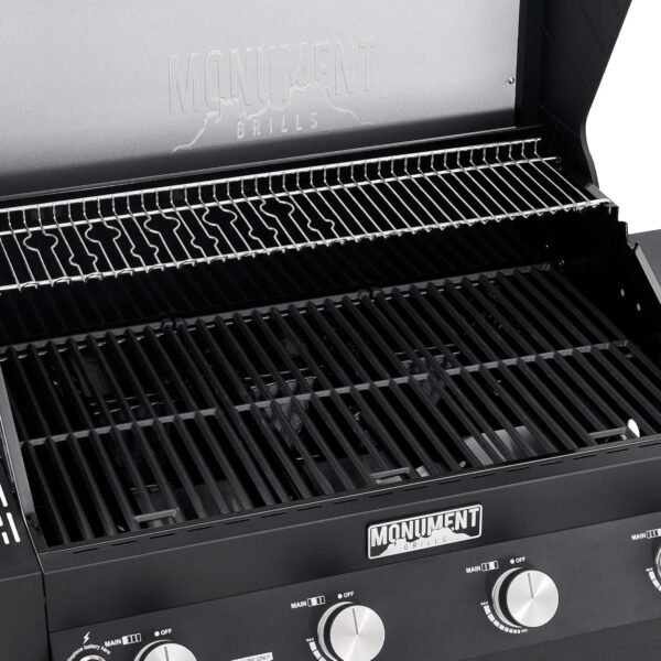 Monument Grills Denali 425 Black Smart Tech Propane Gas Grill