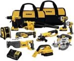 DEWALT 20V MAX Power Tool Combo Kit, 10-Tool Cordless Power Tool Set with 2 Batteries and Charger (DCK1020D2)