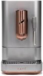 Café Affetto Automatic Espresso Machine + Milk Frother | Built-In & Adjustable Espresso Bean Grinder | One-Touch Brew in 90 Seconds | Steel Silver, 1.2 Liter, (C7CEBBS2RS3)