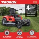 60V Zero Turn Riding Lawn Mower