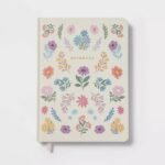 240 Sheet College Ruled Journal 7.75"x5.5" Bookbound Floral