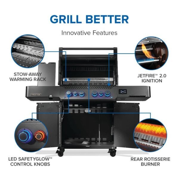 Napoleon Phantom Prestige 500 Connected Gas Grill