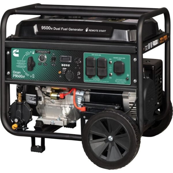 Cummins Onan P9500df Dual Fuel Portable Generator